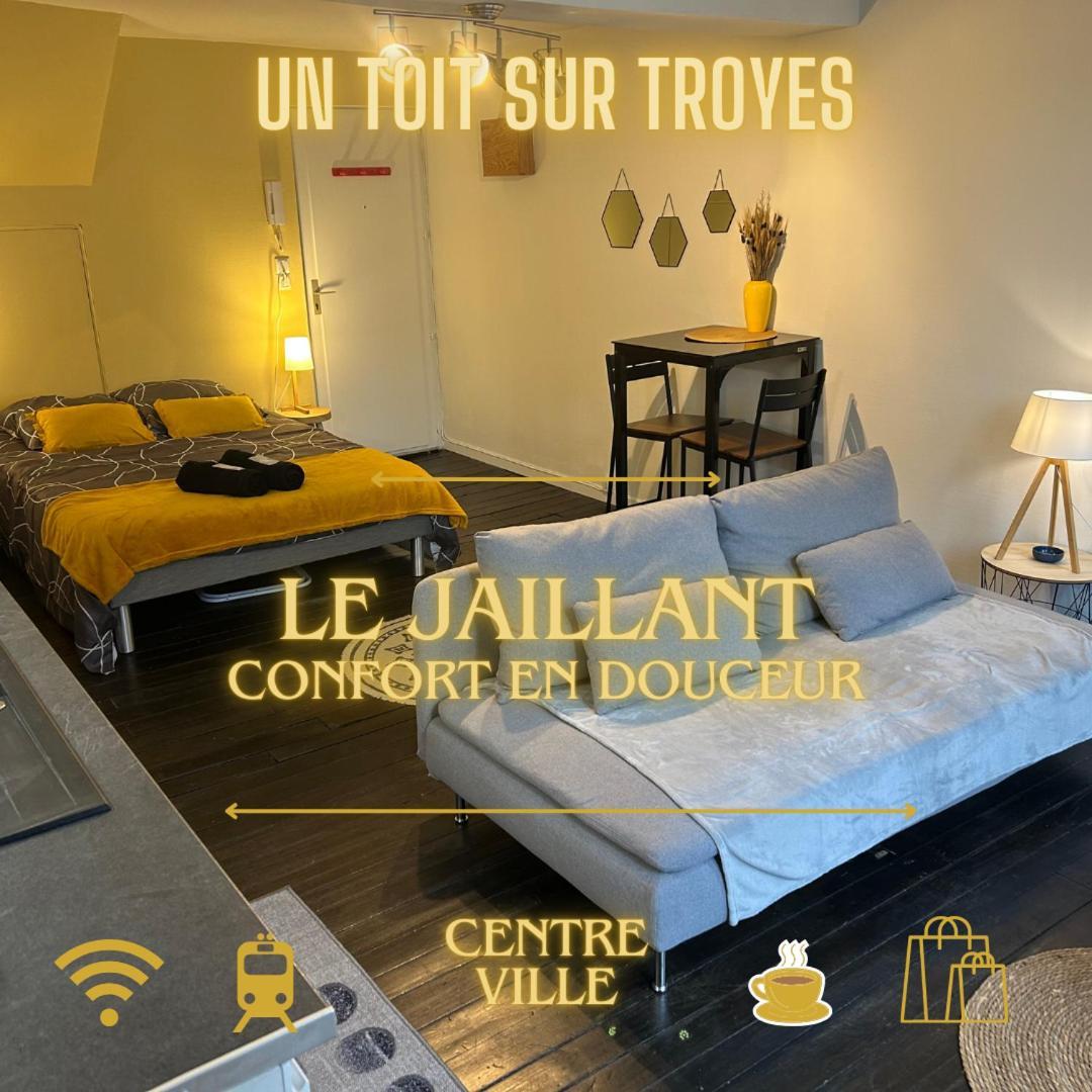Le Jaillant - Wifi - Centre Ville Historique - Proche Gare トロワ エクステリア 写真